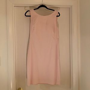 Theory pink shift dress